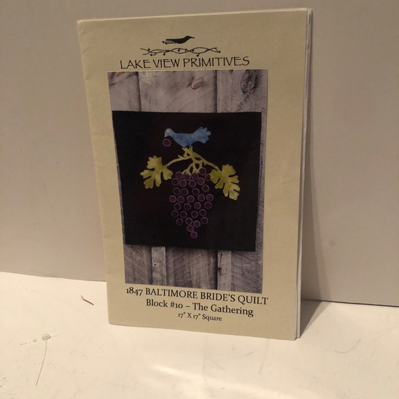 Twelve LAKE VIEW PRIMATIVES quilt patterns. All intact and ready for you to use - Picture 10 of 14